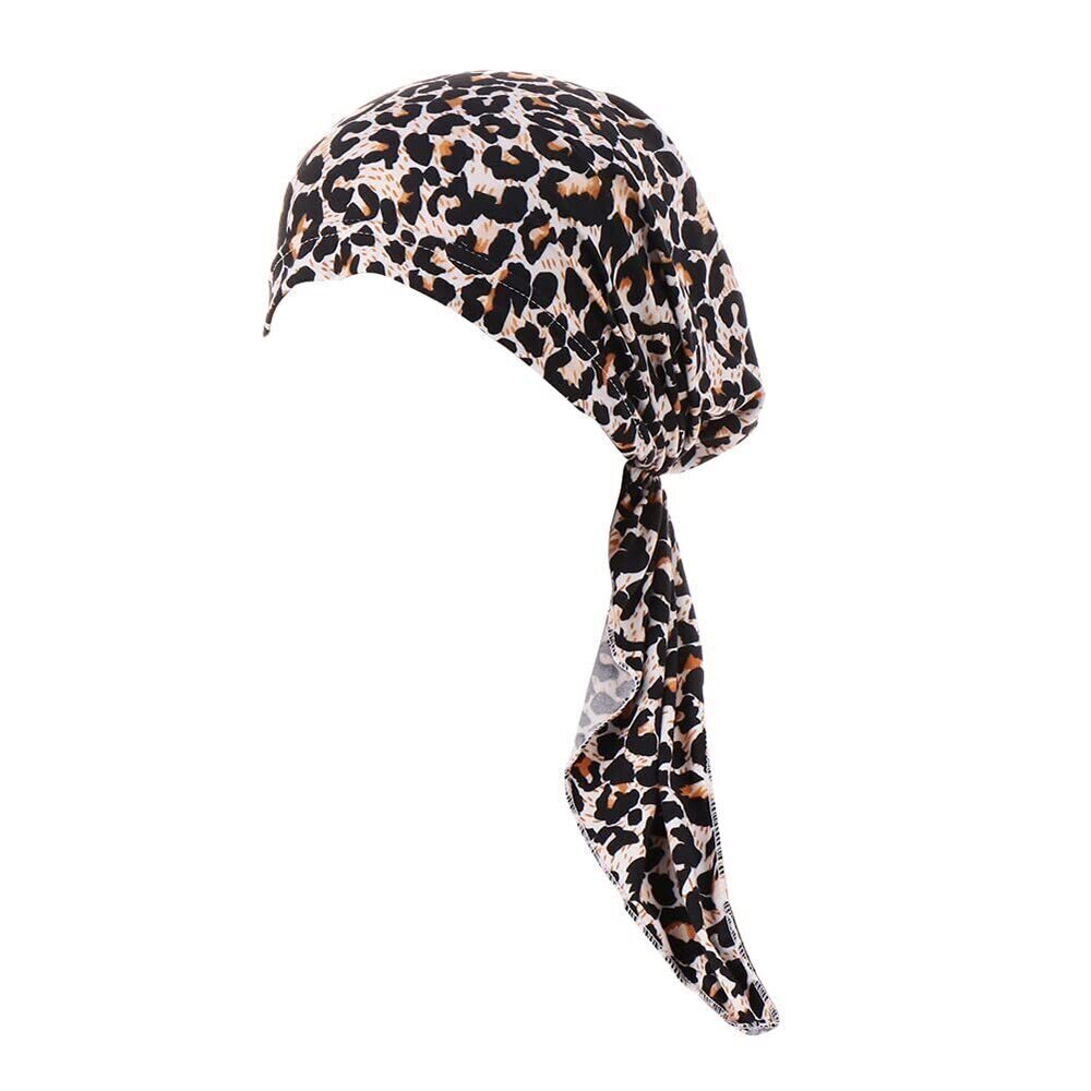 9707 Pre-Tied Bandana Turban Hat Chemo Cancer Headscarf Headwraps Headwear